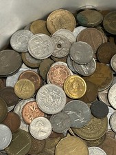 Enorme lote misto a granel de 21 libras moedas estrangeiras sortidas de todo o mundo! comprar usado Enorme lote misto a granel de 21 libras moedas estrangeiras sortidas de todo o mundo! comprar usado  Enviando para Brazil