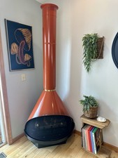 Vintage mcm orange for sale  Holmen