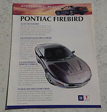 1994 pontiac firebird d'occasion  Expédié en Belgium