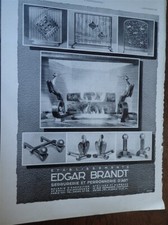 Edgar brandt ferronnerie d'occasion  Saint-Nazaire
