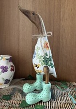 Duck wellies wooden for sale  BISHOPTON