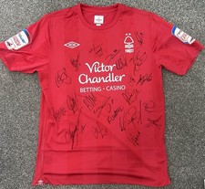 Nottingham forest signed for sale  NOTTINGHAM