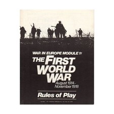 Usado, SPI Wargame War in Europe Módulo #1 - A Bolsa da Primeira Guerra Mundial Muito Bom+ comprar usado  Enviando para Brazil