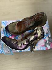 Irregular choice gold for sale  FAREHAM