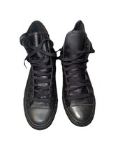 Unissex CONVERSE Chuck Taylor All Star couro mono preto masculino 7 feminino 9 comprar usado  Enviando para Brazil