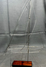 Wire sailboat sculpture for sale  Randolph