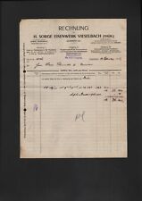 Vieselbach rechnung 1916 gebraucht kaufen  Leipzig