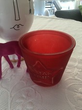 Windlicht glas rot gebraucht kaufen  Aachen