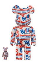 Brillo original 100% + 400% conjunto de tijolos de urso por Andy WARHOL x MEDICOM (2021) comprar usado  Enviando para Brazil