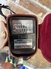 Weston light meter for sale  BOLTON