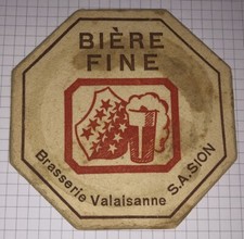Bierdeckel brasserie valaisann gebraucht kaufen  Cadolzburg