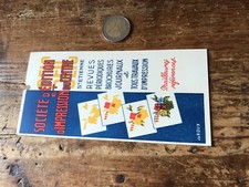 Papier ancien publicitaire d'occasion  Saint-Jean-en-Royans