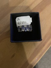 Iolite aquamarine ring for sale  KEIGHLEY