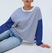 Madewell white blue for sale  San Diego