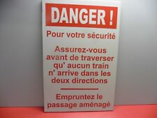 Ancien panneau gare d'occasion  Labastide-Rouairoux