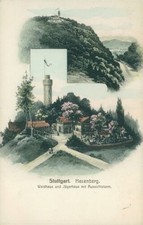 Ansichtskarte stuttgart 1900 gebraucht kaufen  Eggenstein-Leopoldshafen