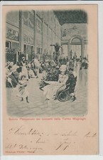 1908 antica cartolina usato  Foligno