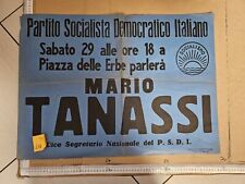 Manifesto politica partito usato  Viterbo