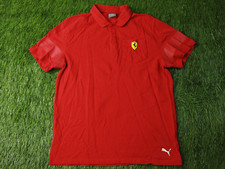 CAMISA POLO MASCULINA DE CORRIDA RARA SCUDERIA FERRARI PUMA TAMANHO ORIGINAL L GRANDE comprar usado  Enviando para Brazil