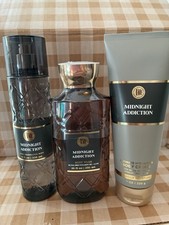 BATH AND BODY WORKS Midnight Addiction Crema Corporal, Gel y Fragmentación Bruma segunda mano  Embacar hacia Mexico