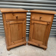 Pair pine bedside for sale  NEWTON-LE-WILLOWS
