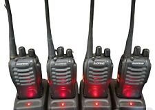 Walkie-talkie BaoFeng BF-888S conjunto de 4 com carregadores. comprar usado  Enviando para Brazil