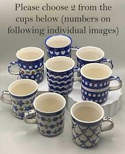 Polish pottery blue for sale  CRAWLEY