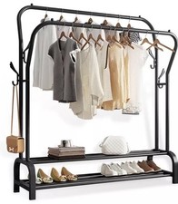 Metal garment rack for sale  LONDON