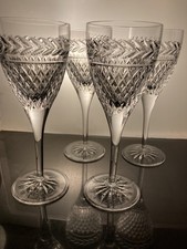 Crystal wine glasses for sale  YORK
