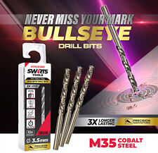 Usado, Brocas métricas de cobalto M35 para aço inoxidável/metal endurecido - conjunto, singles comprar usado  Enviando para Brazil