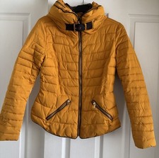 Yellow zara coat for sale  HULL