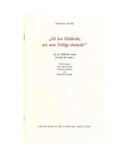 Lese holderlin man gebraucht kaufen  Trebbin