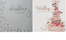 6pk wedding invitations for sale  NORTHAMPTON