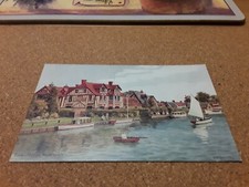 Quinton postcard swan for sale  RYDE