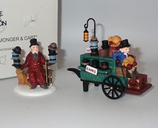Chapéu Dept 56 Chelsea Market Monger & Cart Dickens Heritage Village 58392 comprar usado  Enviando para Brazil