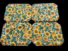Vintage sunflower placemats for sale  Santa Cruz