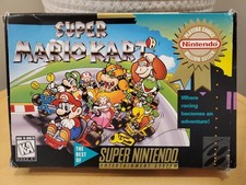 Cartucho caixa autêntico Super Mario Kart (Nintendo SNES, 1992) frete grátis  comprar usado  Enviando para Brazil