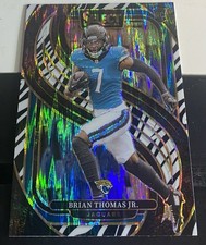 2024 Select BRIAN THOMAS JR Zebra Shock Prizm #143 Premier Level RC CASE HIT SSP na sprzedaż  Wysyłka do Poland