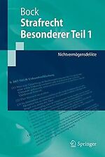 Strafrecht besonderer teil gebraucht kaufen  Berlin