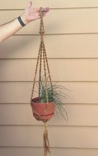 Vintage macrame jute for sale  Urbandale