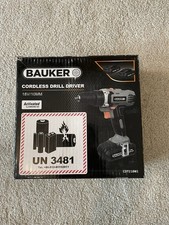 Bauker cordless drill for sale  REDDITCH