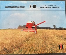 Prospectus tracteur batteuse d'occasion  Challans