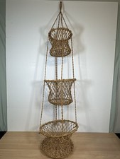 Handwoven hanging jute for sale  Fort Dodge