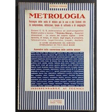 Metrologia ferraro ed. usato  Alessandria