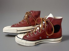 Sapatos de couro Converse All-Star CHUCK TAYLOR marrom 6 masculinos e 8 femininos em excelente estado usado comprar usado  Enviando para Brazil