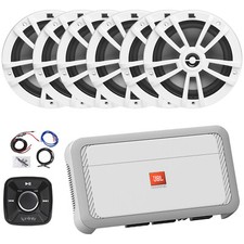 Controlador Infinity, 6x 6,5" Alto-falantes Brancos, Amplificador Classe H 4 Canais, Kit, usado comprar usado  Enviando para Brazil