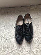 Ladies black brogues for sale  BECKENHAM