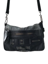 Bolsa carteiro DIESEL vintage industrial grunge cidade multibolsos utilitária anos 90 Y2K comprar usado  Enviando para Brazil