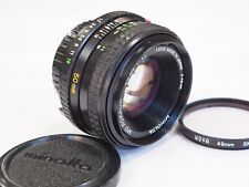 Minolta rokkor 50mm for sale  SHEFFORD