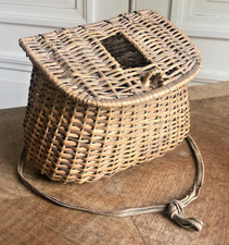 Charmant panier osier d'occasion  Martinvast